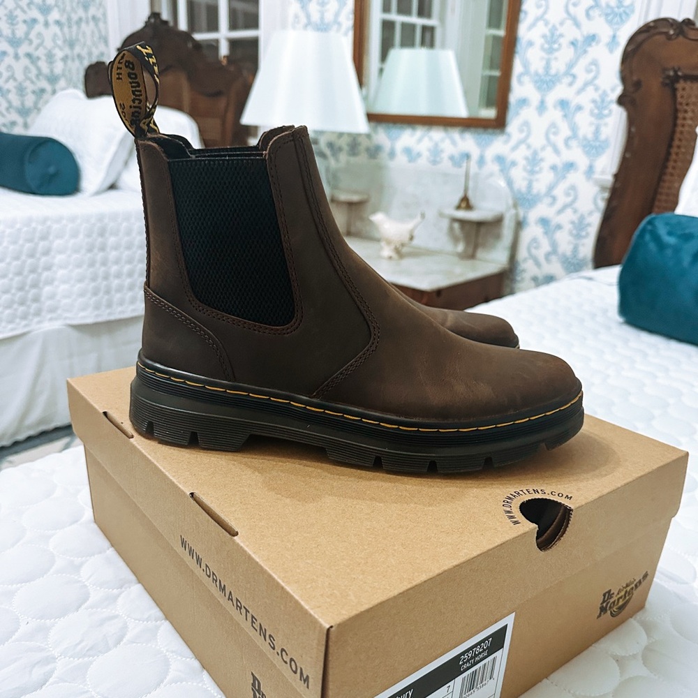 Embury Crazy Horse Dark Brown Dr. Martens Boots